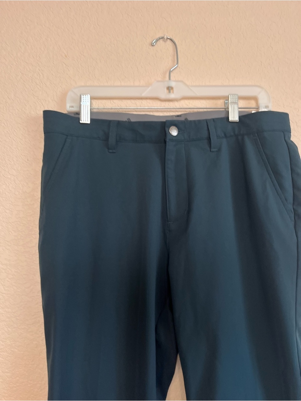 Adidas Mens Ultimate365 Tapered Golf Pants Teal - Picture 6 of 12